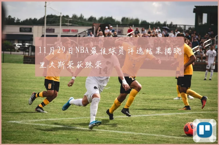 11月29日NBA最佳球员评选结果揭晓里夫斯荣获殊荣